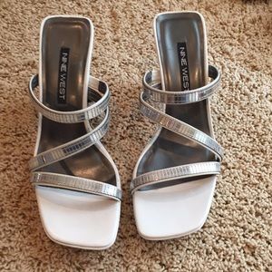 Nine West White Heels from 90s